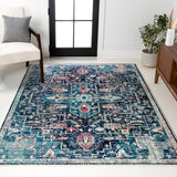 Zafra Vintage Medallion Area Rug