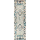 Osuna Diamond Vintage Medallion Area Rug