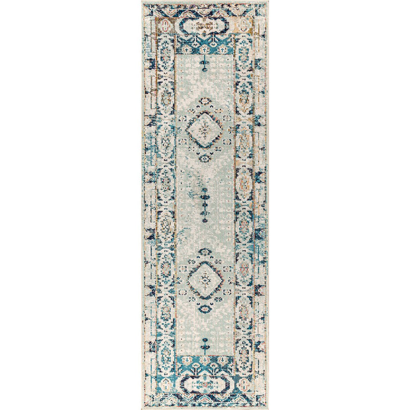 Osuna Diamond Vintage Medallion Area Rug