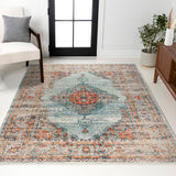 Cadiz Vintage Medallion Area Rug