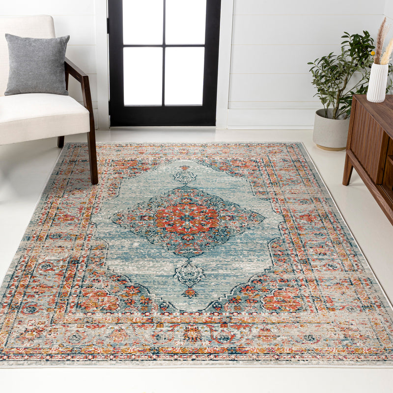 Cadiz Vintage Medallion Area Rug