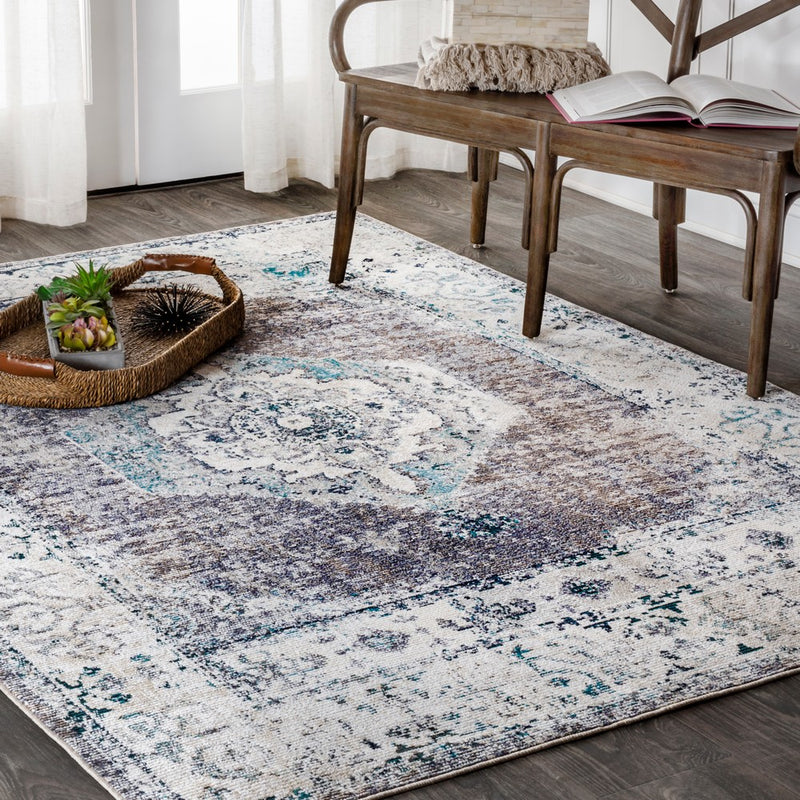 Ankara Vintage Medallion Area Rug