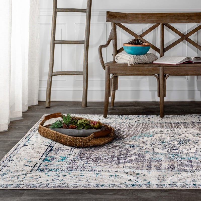 Ankara Vintage Medallion Area Rug