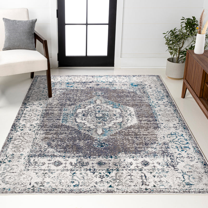Ankara Vintage Medallion Area Rug