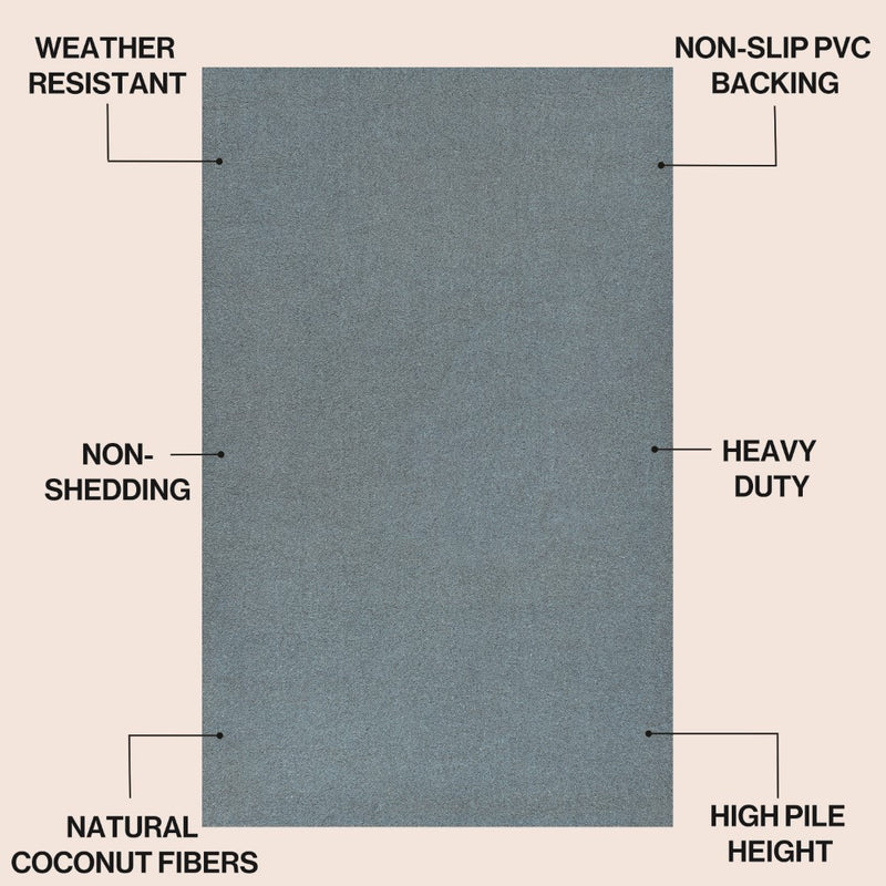 Peater Classic Casual Commerical Natural Coir Doormat