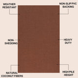 Peater Classic Casual Commerical Natural Coir Doormat