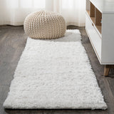 Groovy Solid Shag Area Rug
