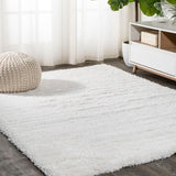 Groovy Solid Shag Area Rug
