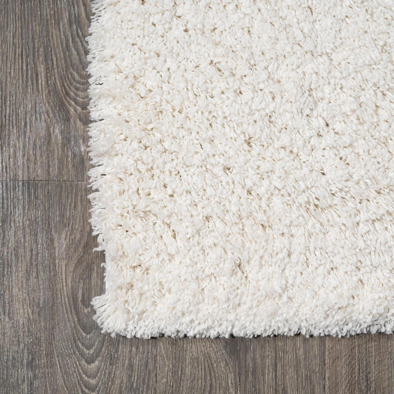 Groovy Solid Shag Area Rug