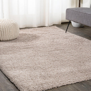 Groovy Solid Shag Area Rug