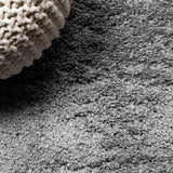 Groovy Solid Shag Area Rug