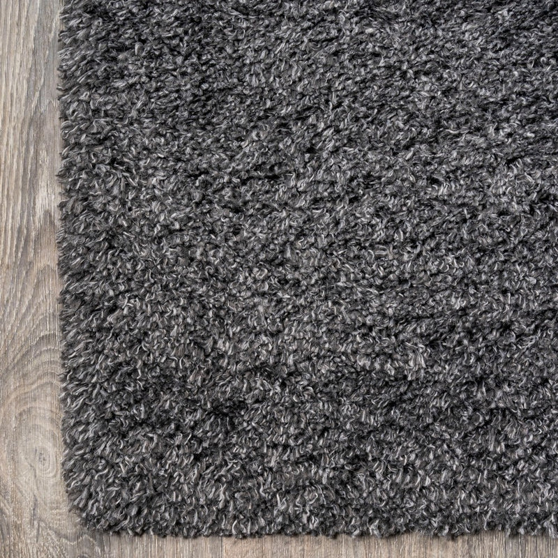 Groovy Solid Shag Area Rug