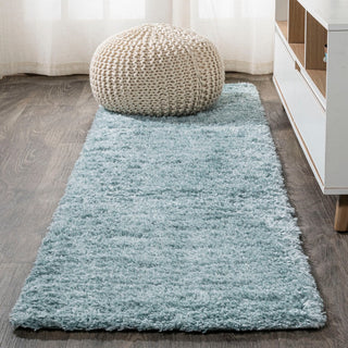 Groovy Solid Shag Area Rug