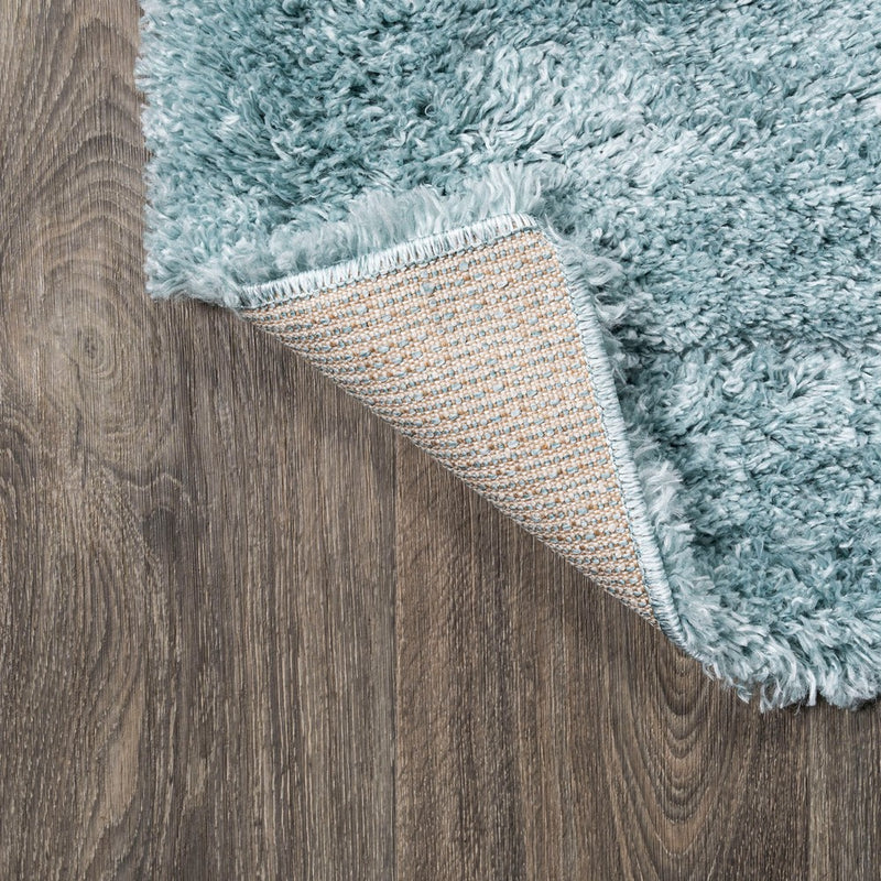 Groovy Solid Shag Area Rug