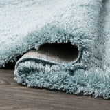 Groovy Solid Shag Area Rug