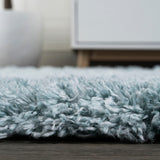 Groovy Solid Shag Area Rug