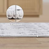Leila Moroccan Diamond Trellis Machine-washable Area Rug