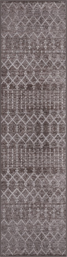Leila Moroccan Diamond Trellis Machine-washable Area Rug