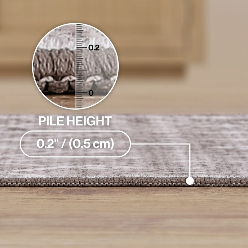 Leila Moroccan Diamond Trellis Machine-washable Area Rug