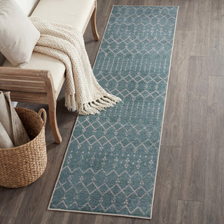Leila Moroccan Diamond Trellis Machine-washable Area Rug