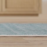 Leila Moroccan Diamond Trellis Machine-washable Area Rug