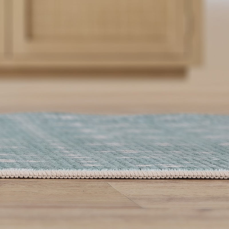 Leila Moroccan Diamond Trellis Machine-washable Area Rug