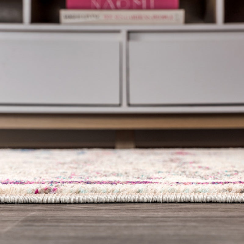 Contemporary Pop Modern Abstract Brushstroke Area Rug