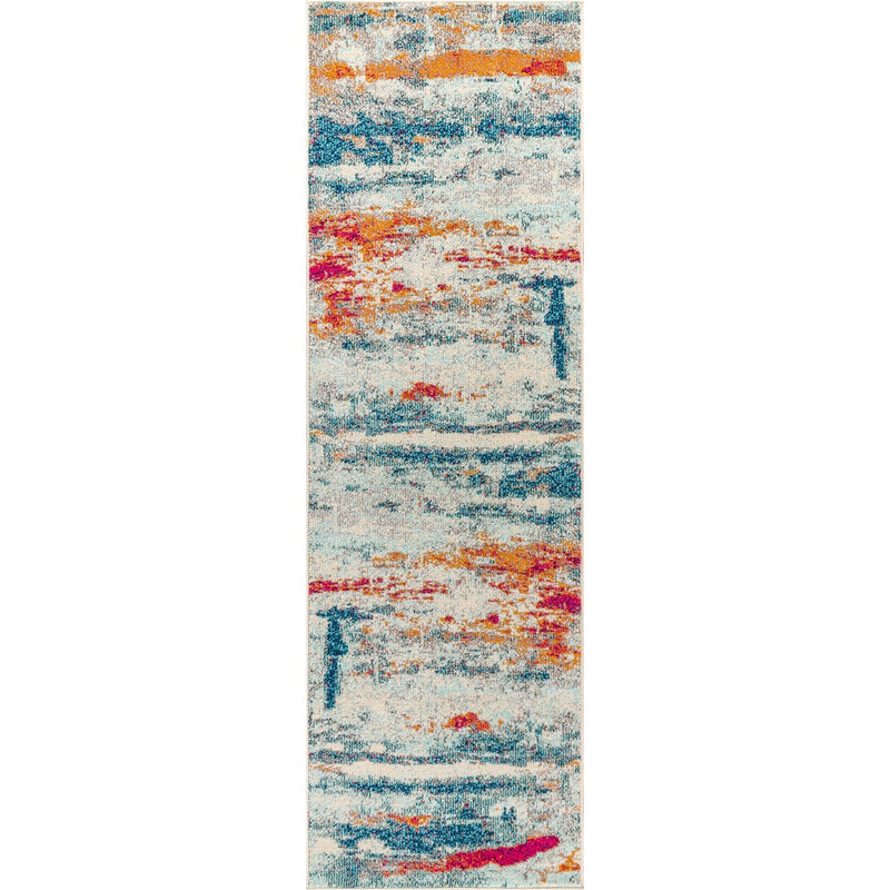 Contemporary Pop Modern Abstract Brushstroke Area Rug