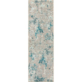 Contemporary Pop Modern Abstract Vintage Faded Area Rug