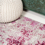 Contemporary Pop Modern Abstract Vintage Faded Area Rug