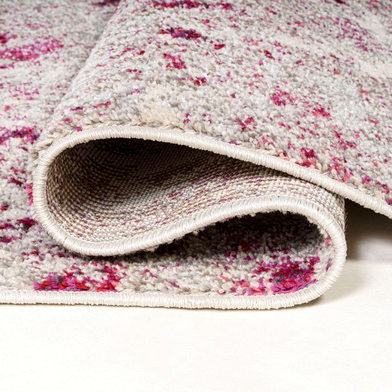 Contemporary Pop Modern Abstract Vintage Faded Area Rug