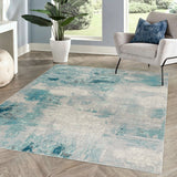 Contemporary Pop Modern Abstract Vintage Area Rug