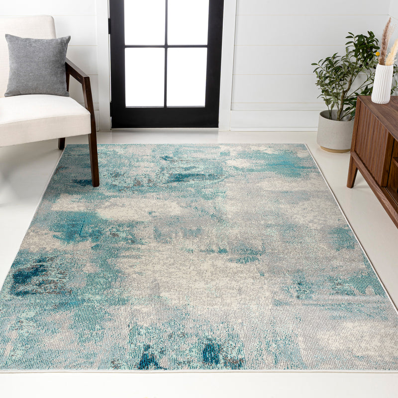 Contemporary Pop Modern Abstract Vintage Area Rug