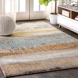 Contemporary Pop Modern Abstract Vintage Area Rug