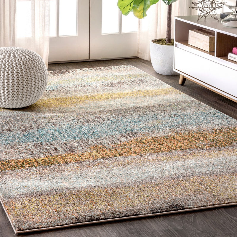 Contemporary Pop Modern Abstract Vintage Area Rug