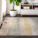 Contemporary Pop Modern Abstract Vintage Area Rug