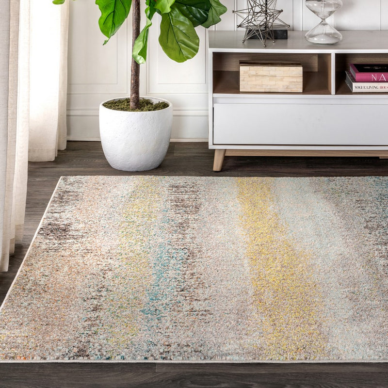 Contemporary Pop Modern Abstract Vintage Area Rug