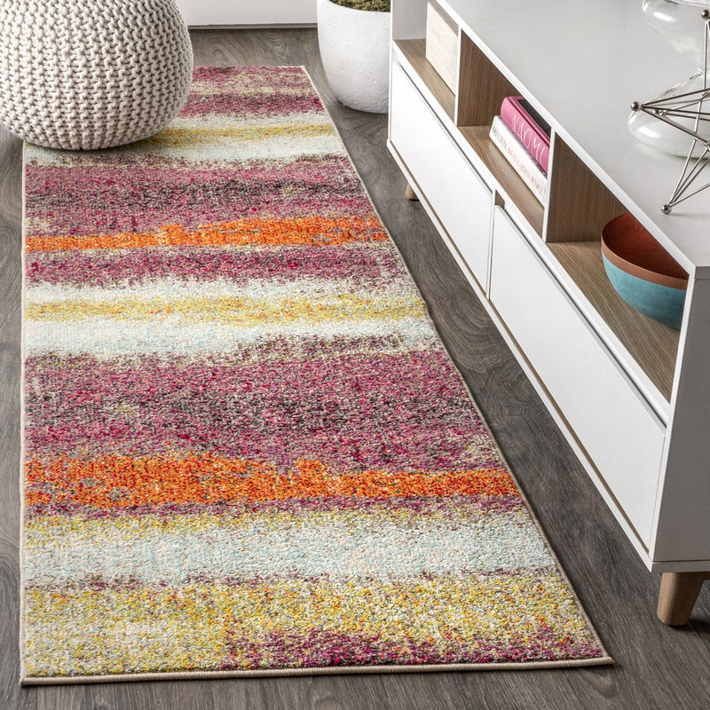 Contemporary Pop Modern Abstract Vintage Area Rug