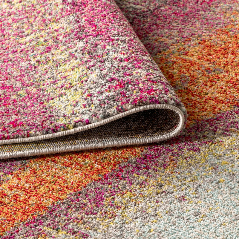 Contemporary Pop Modern Abstract Vintage Area Rug