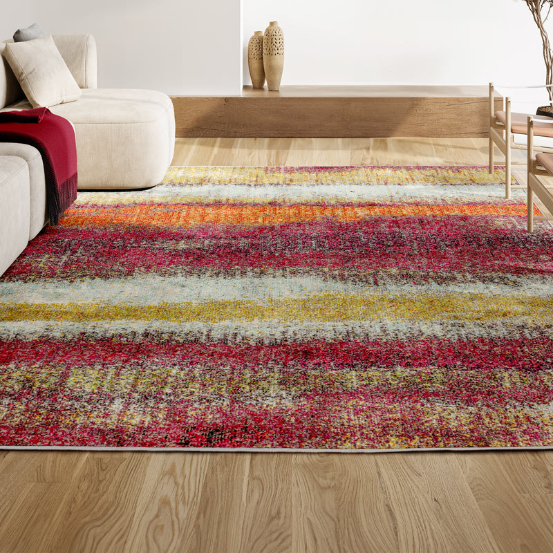 Contemporary Pop Modern Abstract Vintage Area Rug