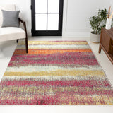 Contemporary Pop Modern Abstract Vintage Area Rug