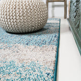 Contemporary Pop Modern Abstract Vintage Area Rug