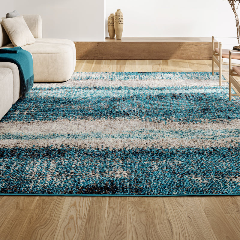Contemporary Pop Modern Abstract Vintage Area Rug