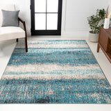 Contemporary Pop Modern Abstract Vintage Area Rug