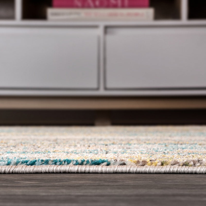 Contemporary Pop Modern Abstract Vintage Waterfall Area Rug