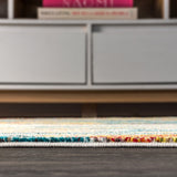 Contemporary Pop Modern Abstract Vintage Waterfall Area Rug