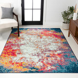 Contemporary Pop Modern Abstract Area Rug