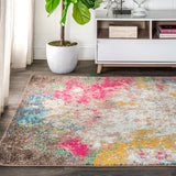 Contemporary Pop Modern Abstract Area Rug