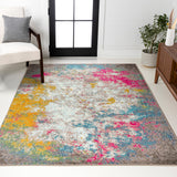 Contemporary Pop Modern Abstract Area Rug
