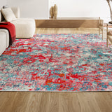 Inspired contemporary Pop Modern Abstract Area Rug